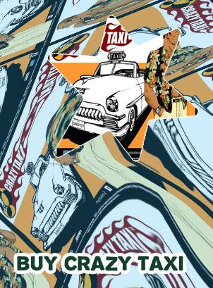 Crazy taxi arcade game