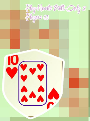 Hearts playing cards