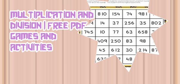 Maths division games