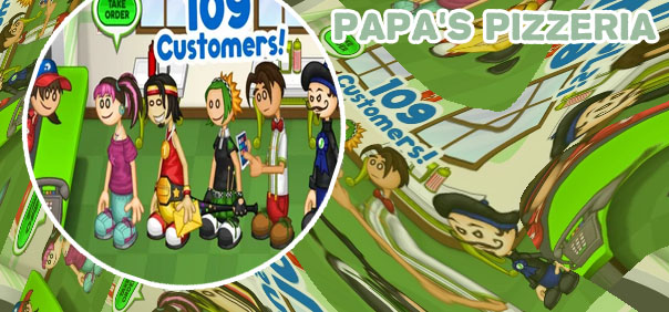 Papa pizzeria game
