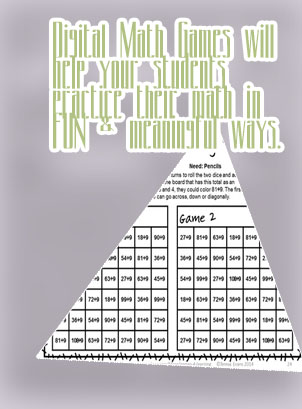 Prep maths games