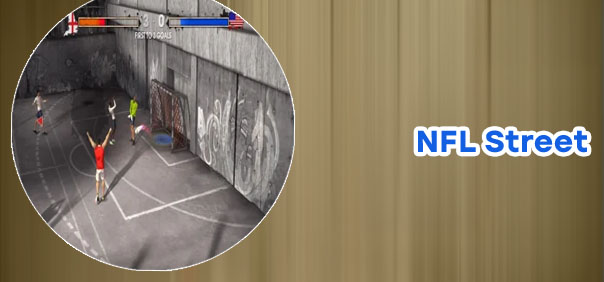 Street football game