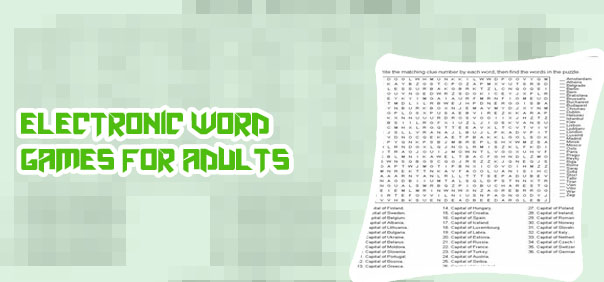 Word games for adults